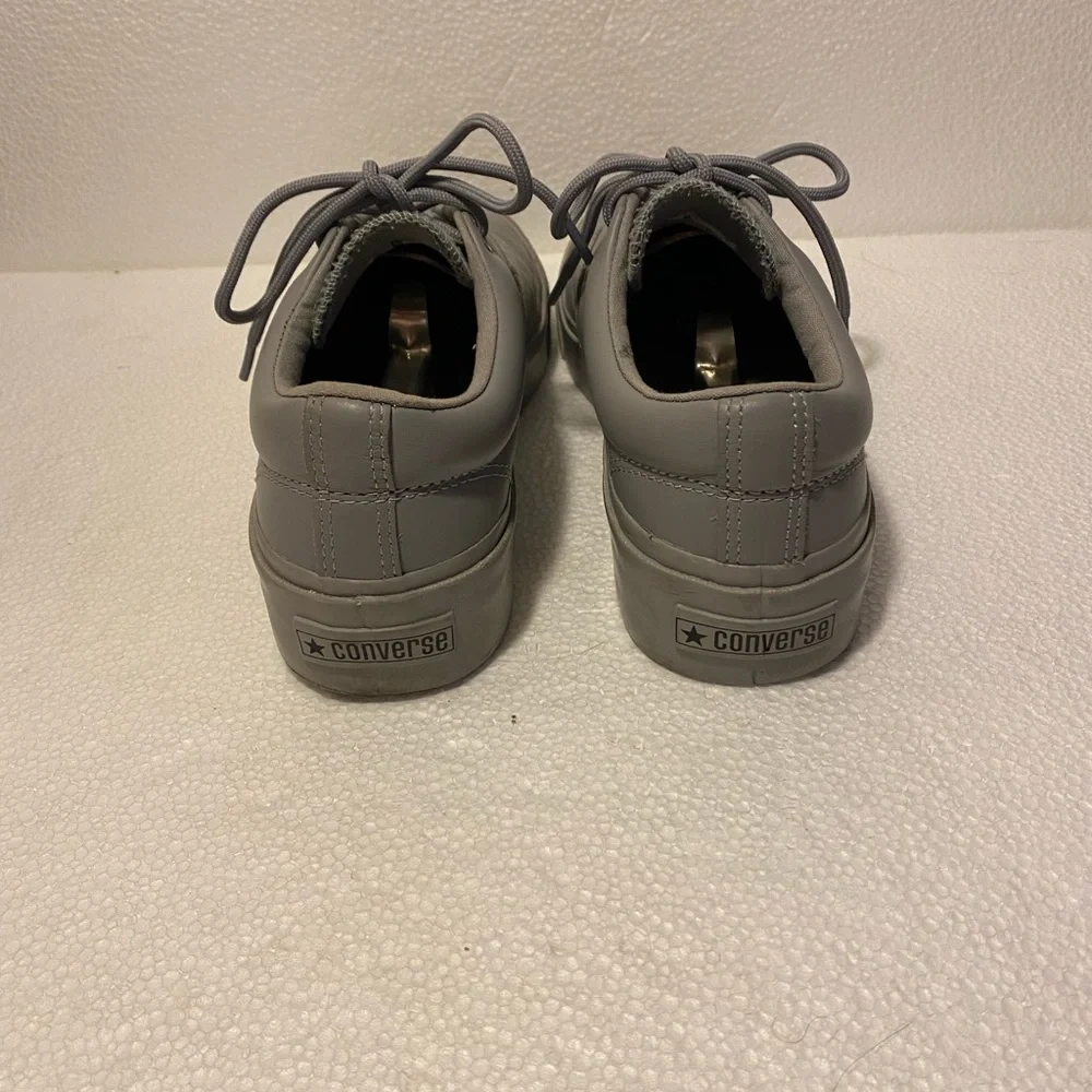 Converse Skid Grip CVO Low Mono Leather - Dolphin Grey - Size 6 - Picture 4 of 5